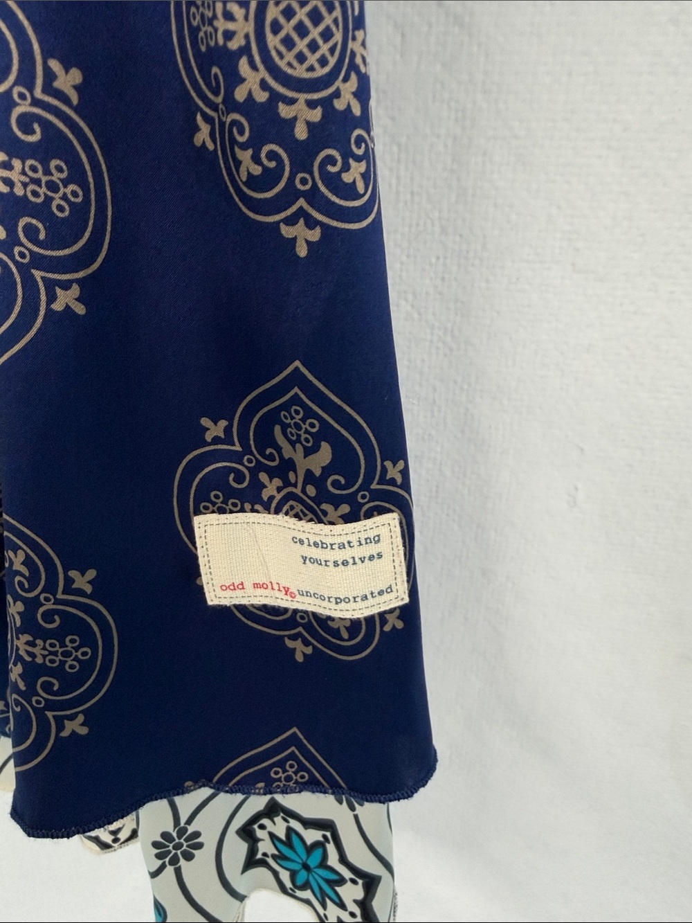 Odd Molly Boho Silk Skirt - Picture 2 of 4